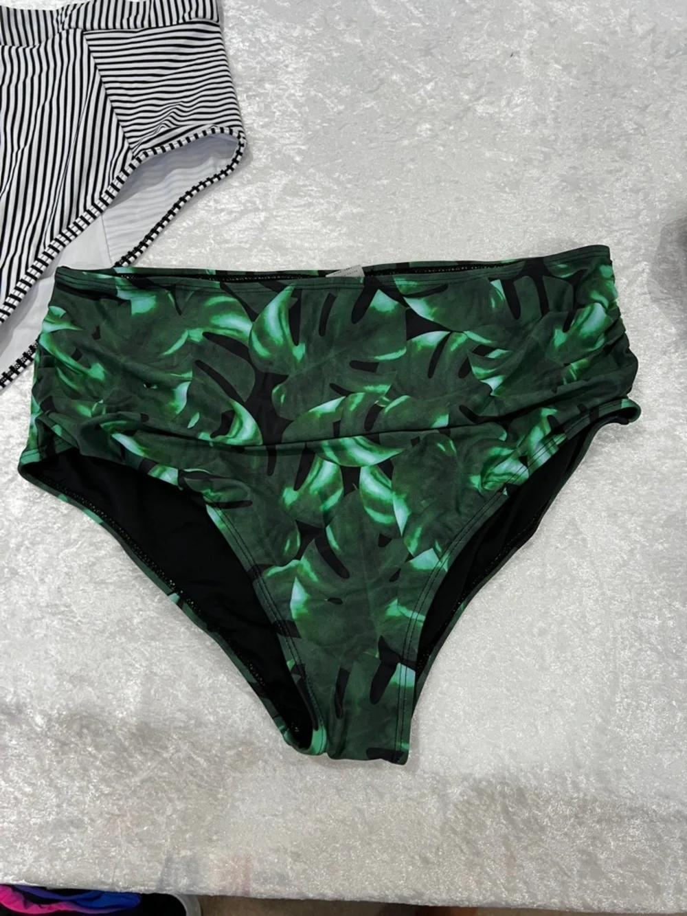 Lot Bundle Swimwear 3-Pc. Bikini Bottom Bathing-Suit Size X-Large Multicolor